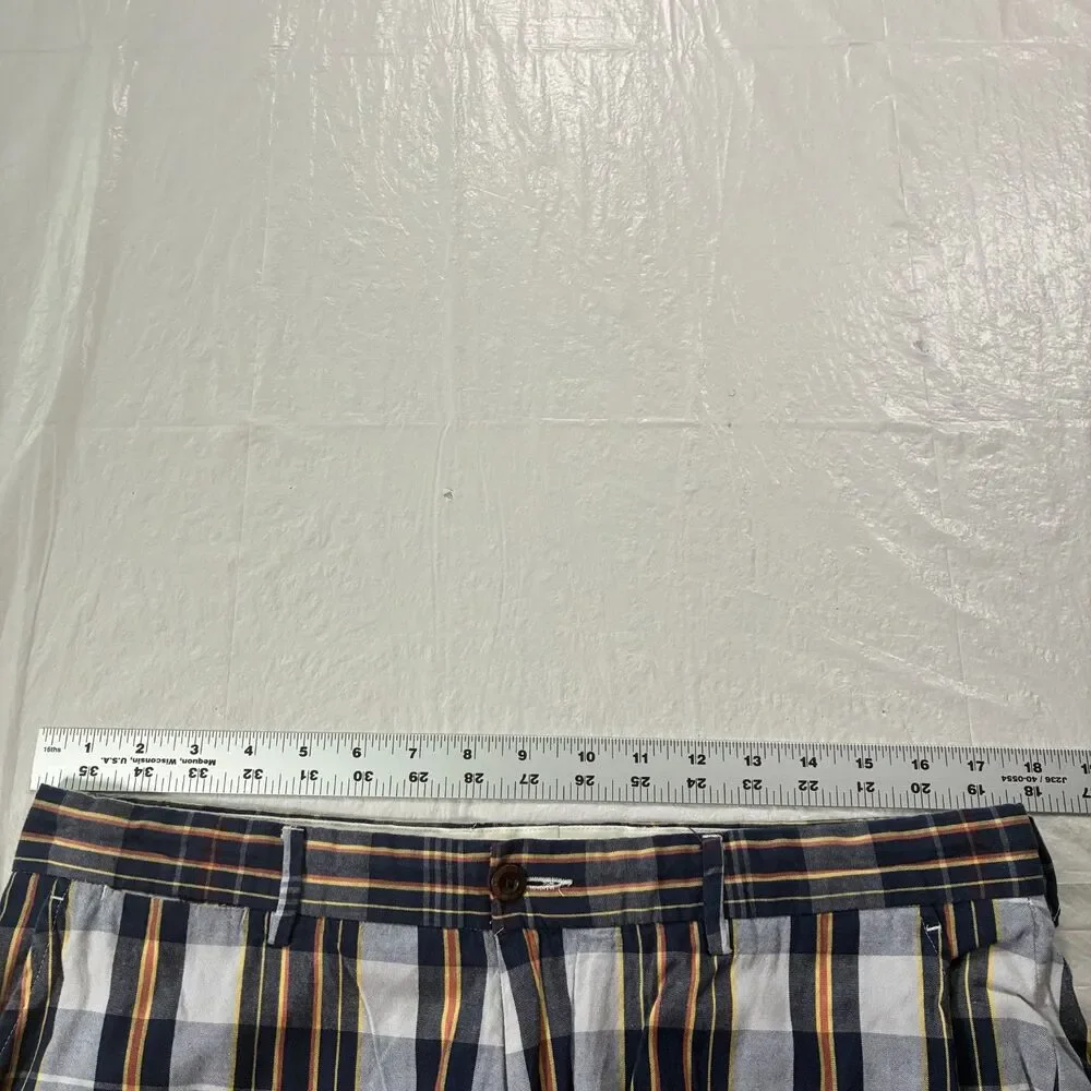 VTG Polo Ralph Lauren Plaid India Shorts 34 (36) 12